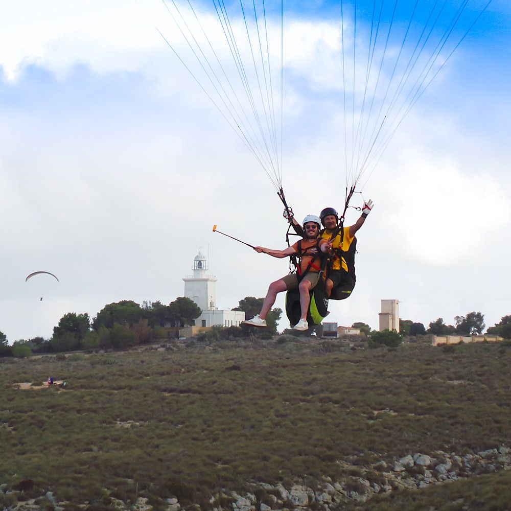Reserva de vuelo en Parapente en Alicante con Parapente Aventura
