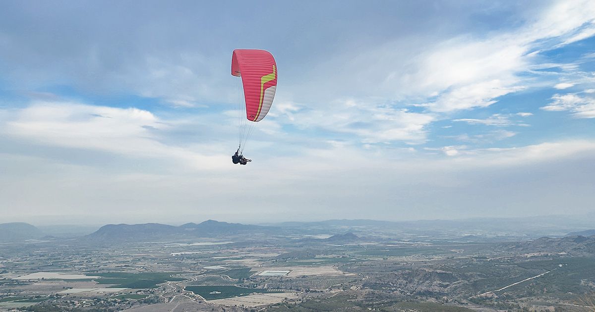 Experiencia única en parapente Alicante - Zona Agost