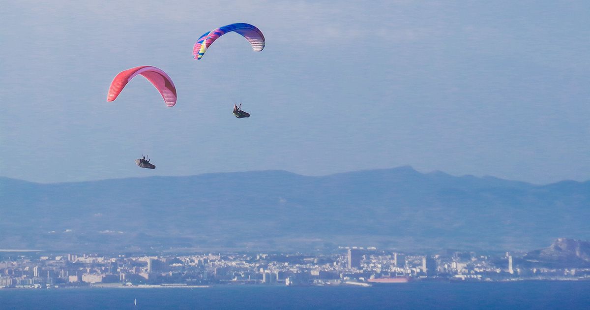 Experiencia única en parapente Alicante - Zona Santa Pola